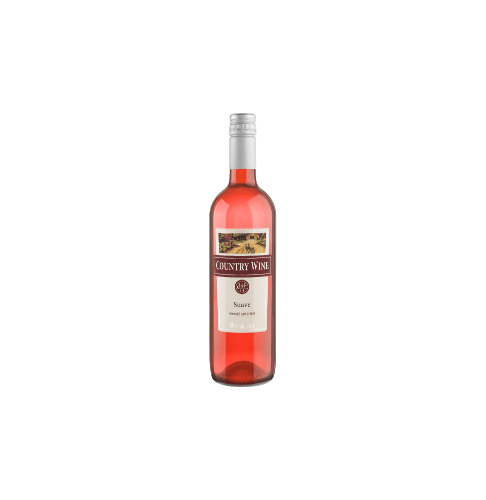 Vinho Country Wine Rosé Suave 750ml