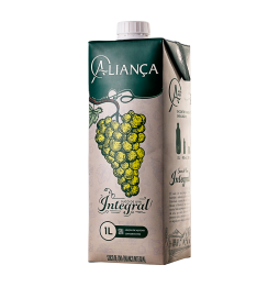 Suco de Uva Integral Aliança Branco Cartonado 1L