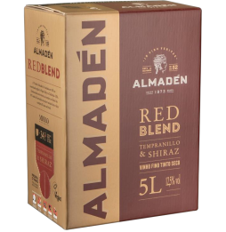 Vinho Almadén Red Blend Tempranillo & Shiraz Bag In Box 3L