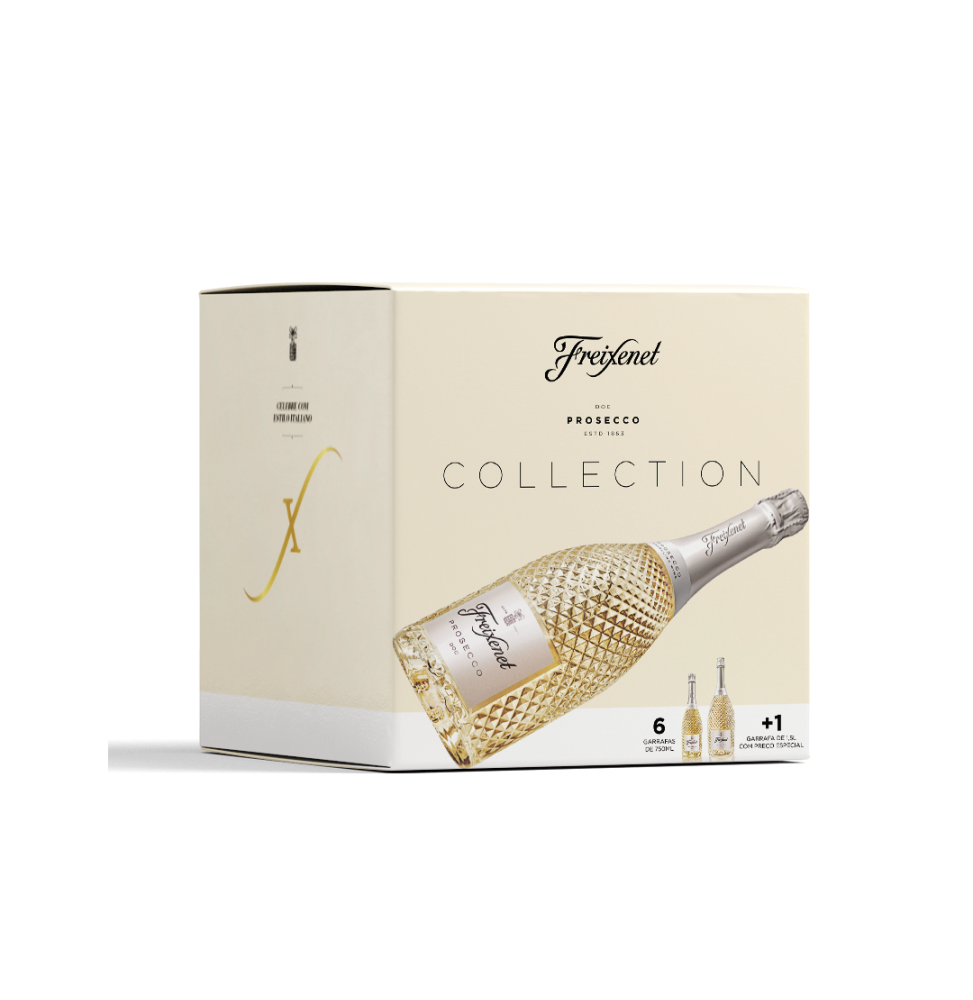 Kit Espumante Freixenet Collection Prosecco 6+1