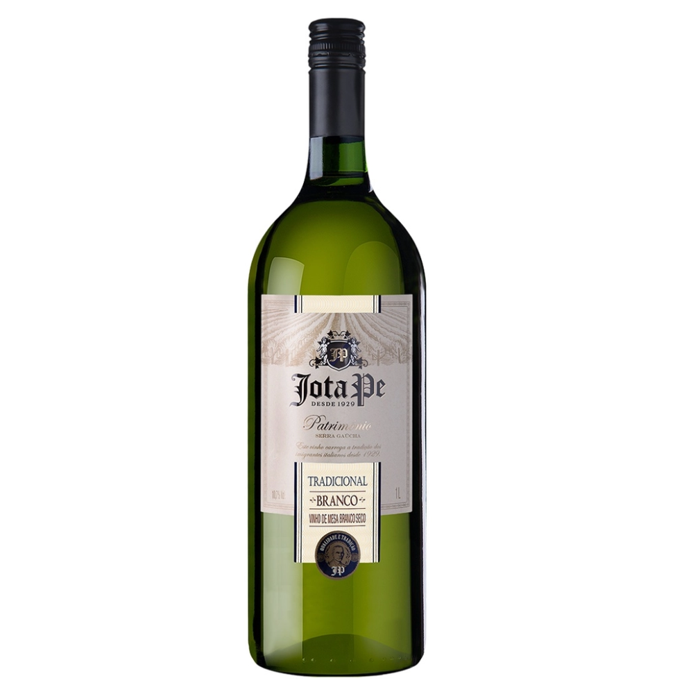 Vinho Jota Pe Tradicional Branco Seco 1L