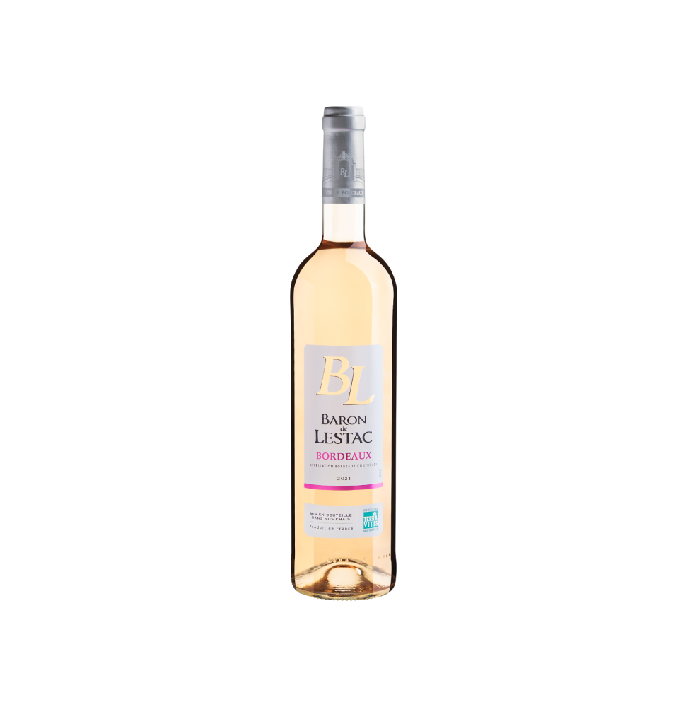 Vinho Castel Baron de Lestac Bordeaux Rose AOC 750ml