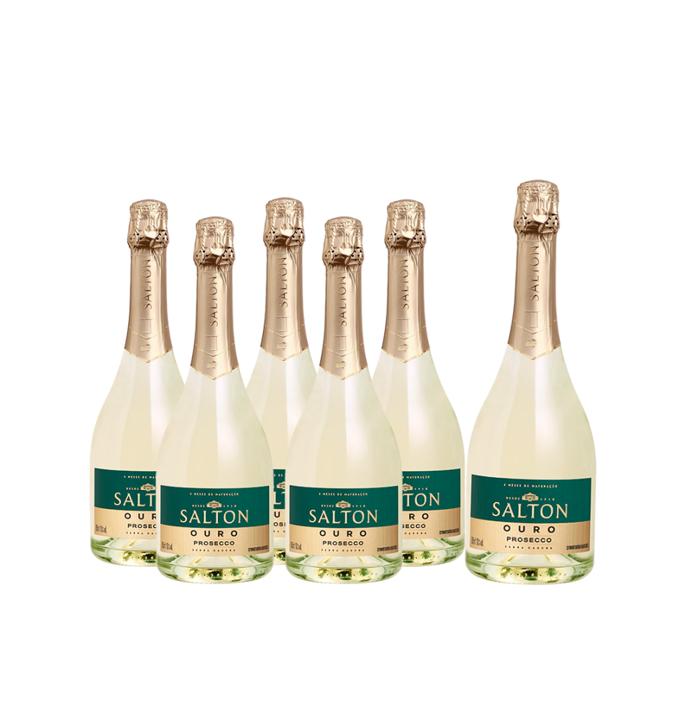 COMPRE 5 LEVE 6: Espumante Salton Ouro Prosecco 750ml