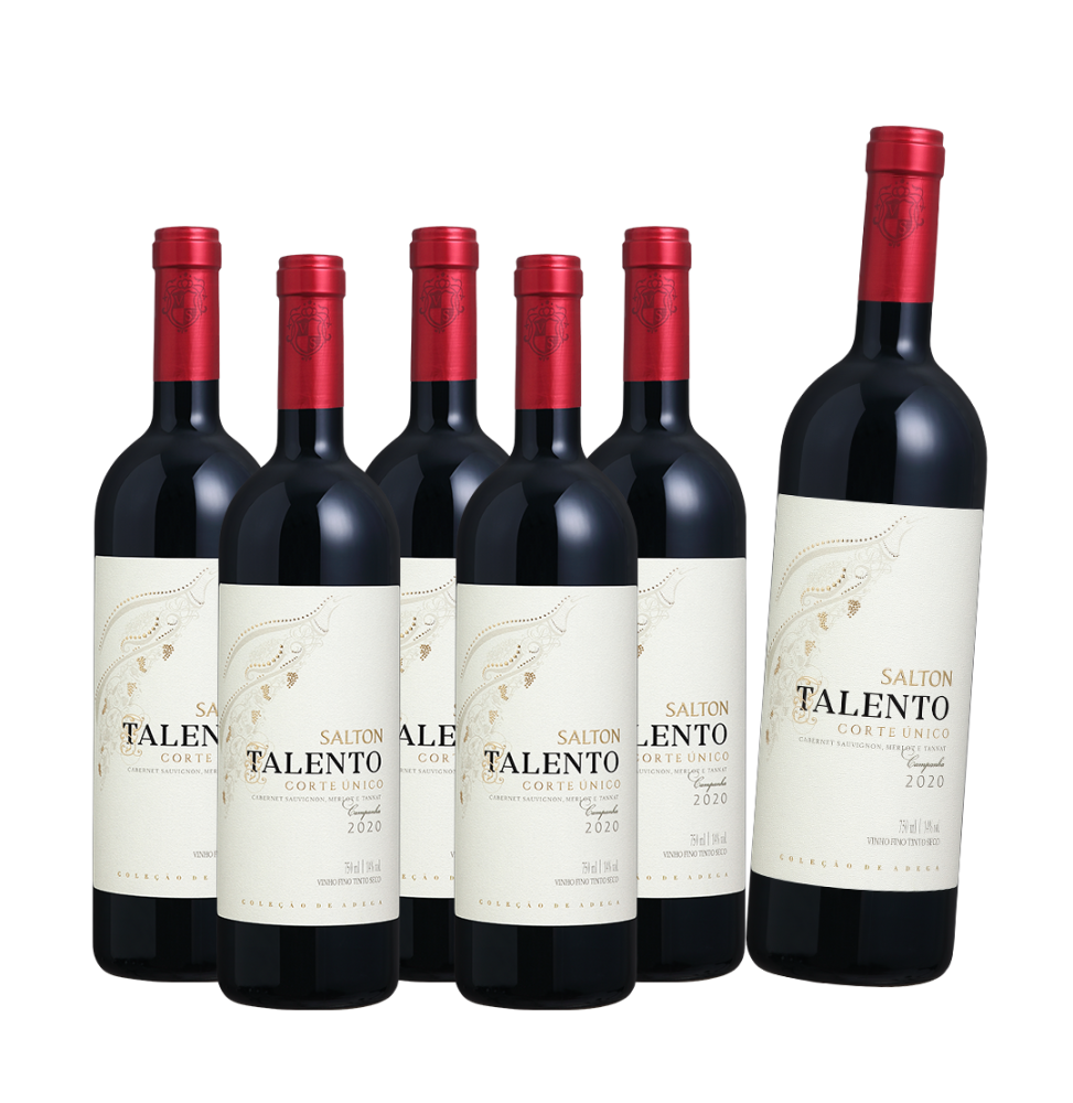 COMPRE 5 LEVE 6: Vinho Salton Talento 750ml