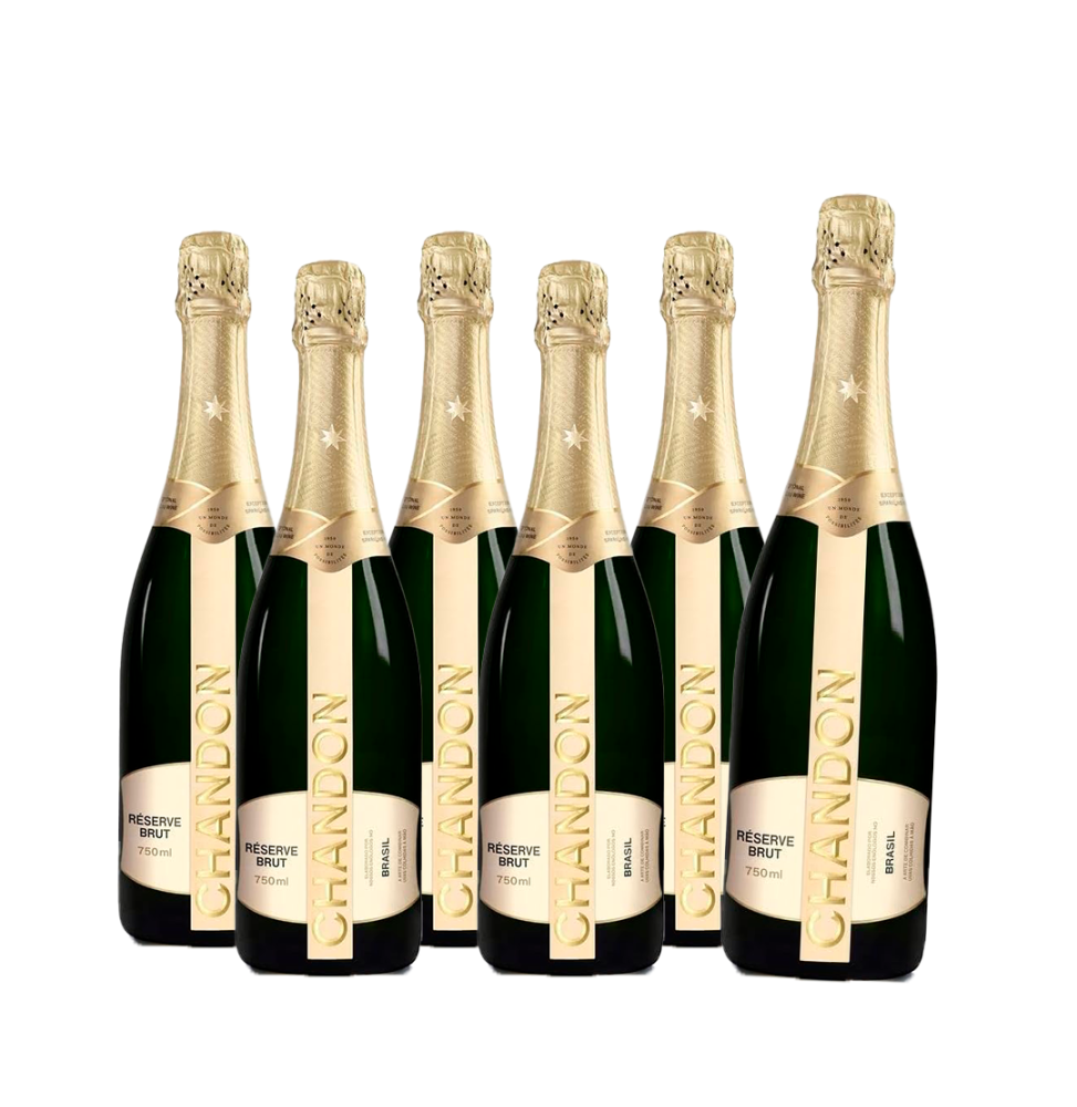 COMPRE 5 LEVE 6: Espumante Chandon Réserve Brut 750ml