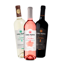 Trio Vinho Casa Perini Solidário 750ml