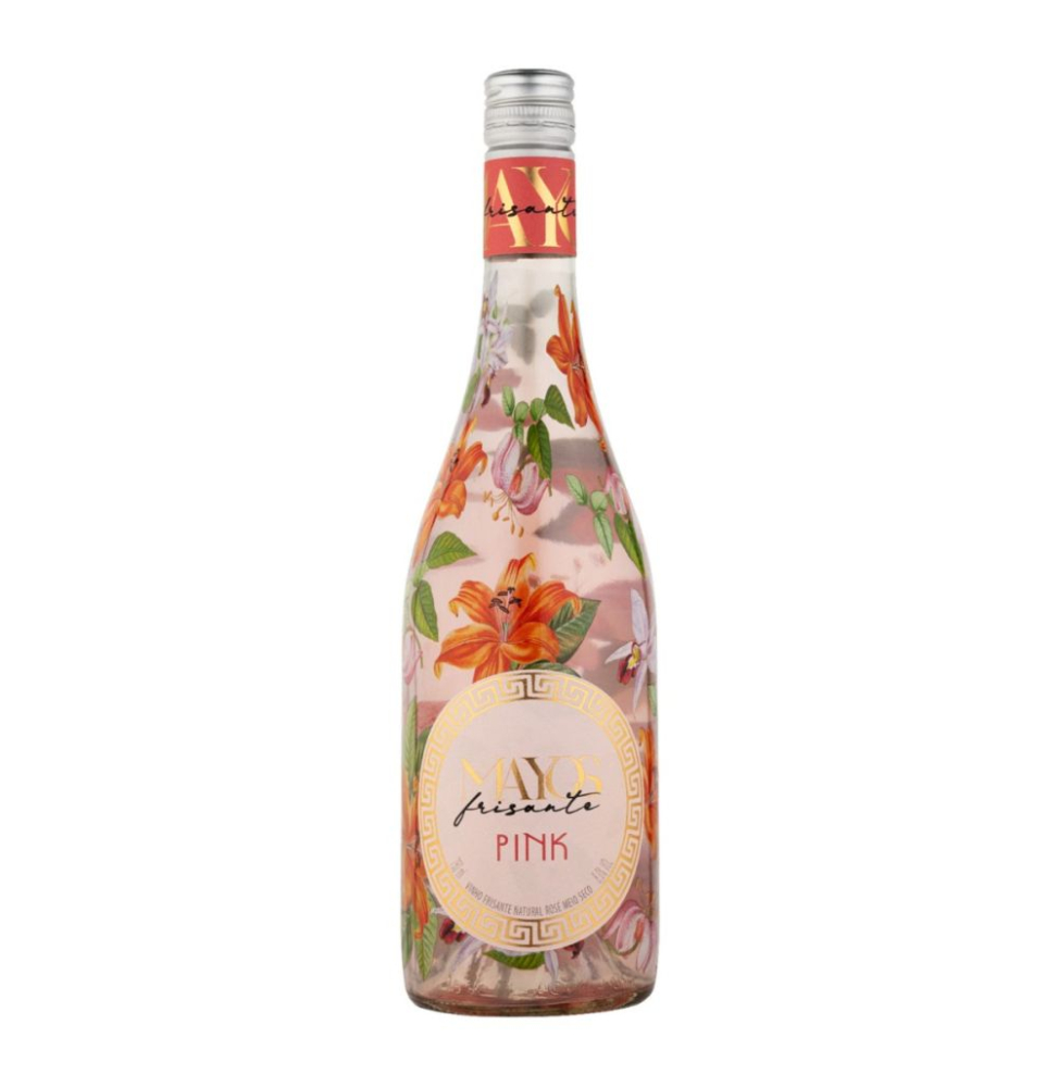 Vinho Frisante Mayos Pink Rosé 750ml