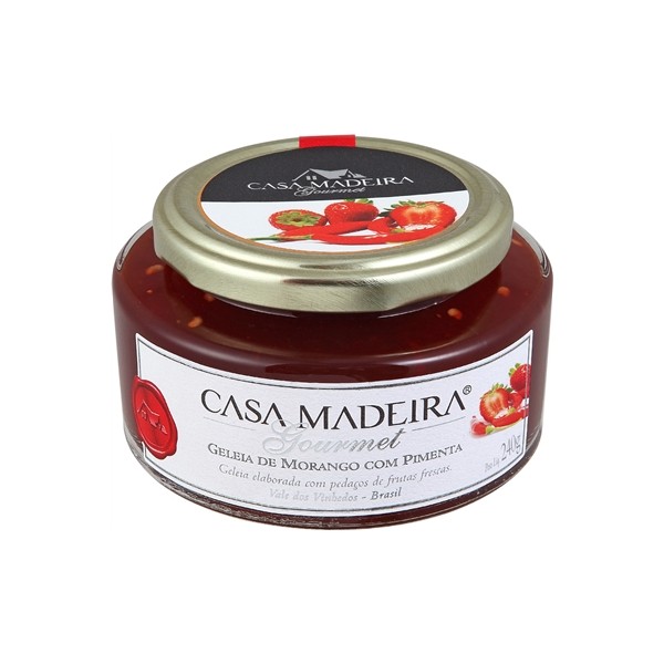 Geleia Gourmet de Morango com Pimenta 240g