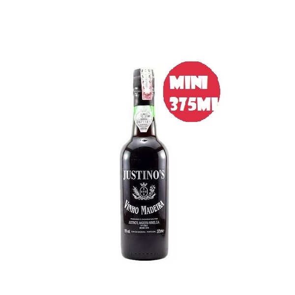 Vinho Mini Madeira Justino's 3 Anos 375ml