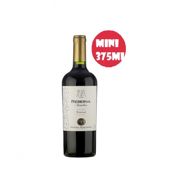 Vinho Montes Toscanini Reserva Familiar Tannat Mini 375ml