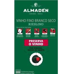 Vinho Almadén Bag In Box Riesling 750ml
