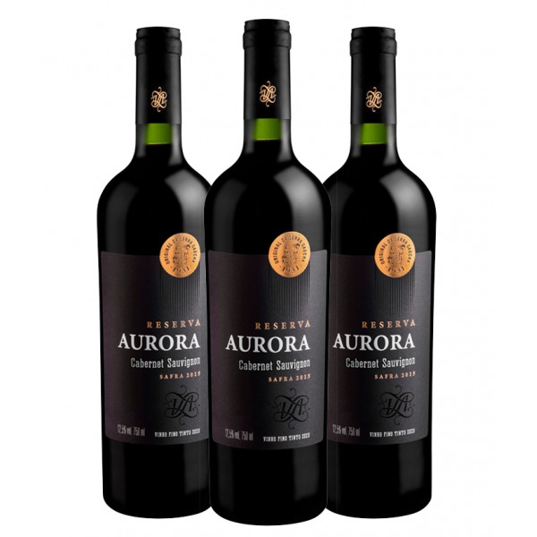 Trio Vinho Aurora Reserva Cabernet Sauvignon 750ml