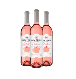 Trio Vinho Casa Perini Rosé Solidário 750ml