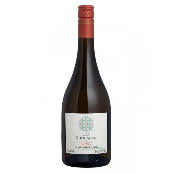 Vinho Chocalan Origen Gran Reserva Chardonnay 750ml