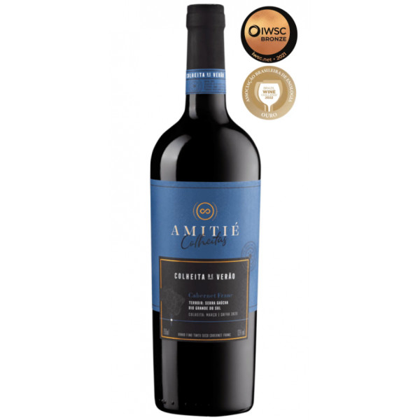 Vinho Amitié Colheitas Cabernet Franc 750ml