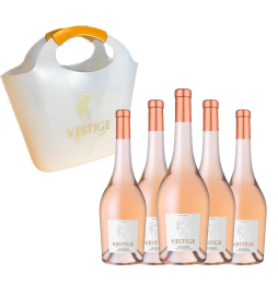 Compre e Ganhe: Vinho Vestige Rosé + Champanheira