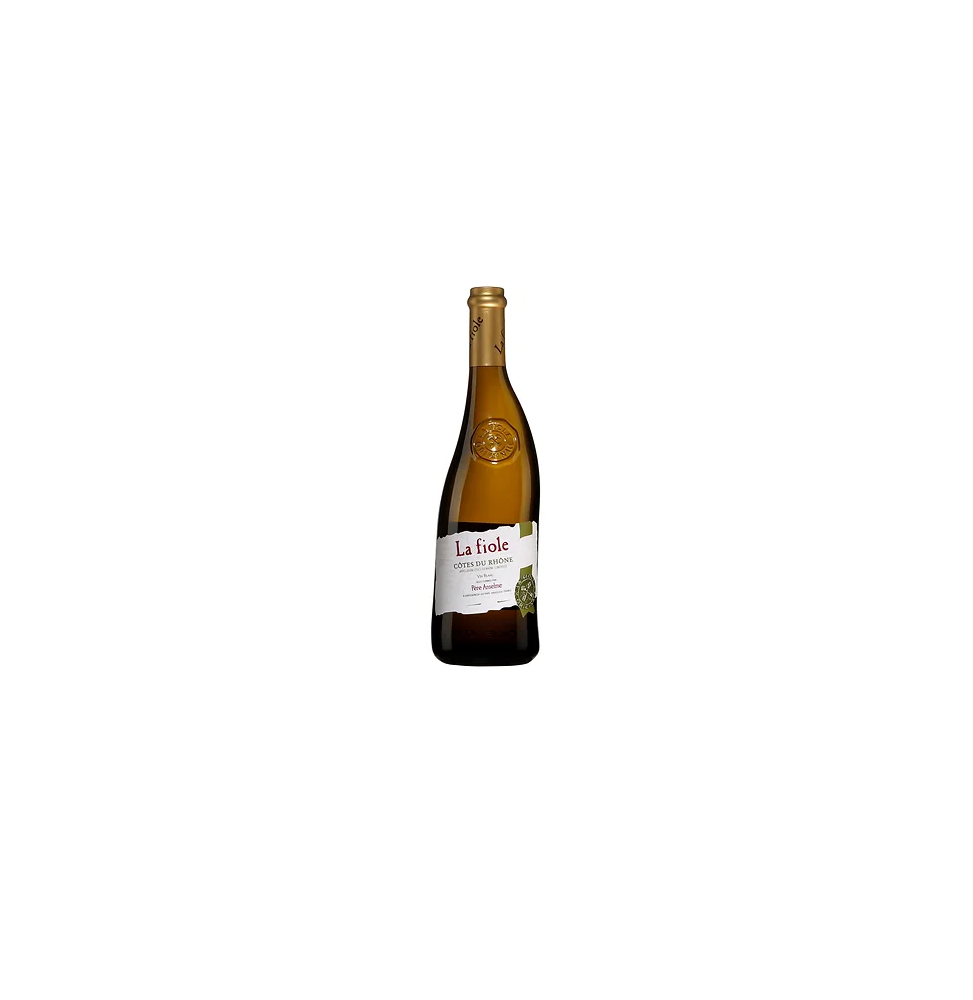 Vinho Côtes du Rhône La Fiole Père Anselme Branco 750ml