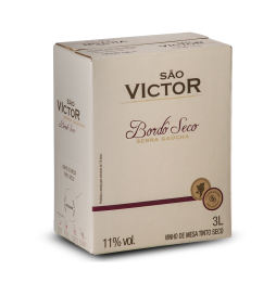 Vinho São Victor Tinto Seco Bag In Box 3L