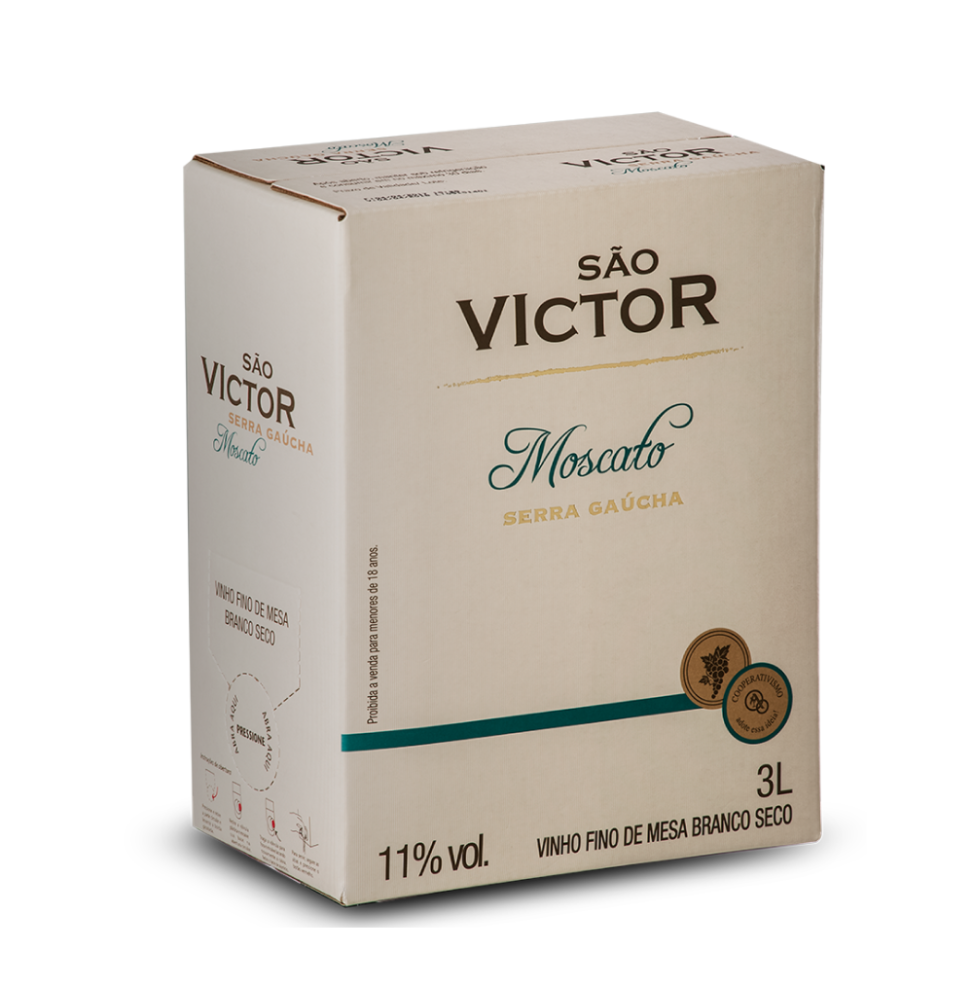 Vinho São Victor Moscato Bag In Box 3L