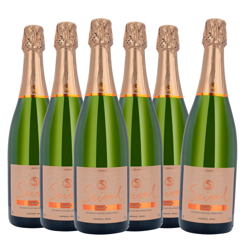 Pack Espumante Miolo Seival Brut 750ml