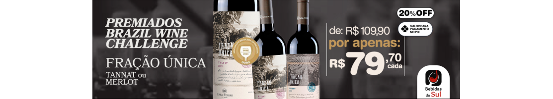 Fração Única Merlot e Tannat