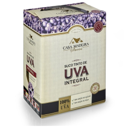 Suco de Uva Integral Casa Madeira Bag In Box 3L