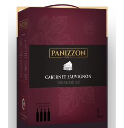 Vinho Bag In Box Panizzon Cabernet Sauvignon 3L