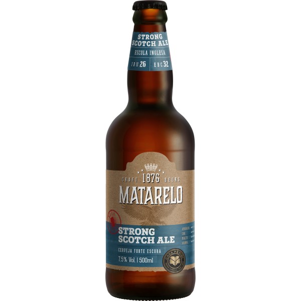 Cerveja Matarelo Strong Scotch Ale 500ml