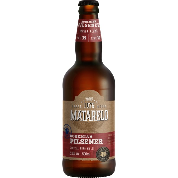Cerveja Matarelo Bohemian Pilsener 500ml