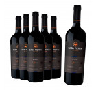 Compre 5 Leve 6: Vinho Casa Perini Merlot 750ml