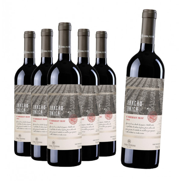 Compre 5 Leve 6: Vinho Casa Perini Fração Única Cabernet Franc 750ml