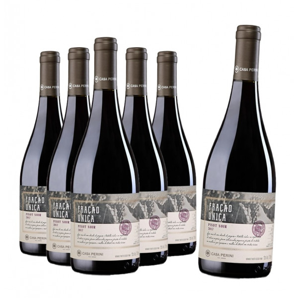 Compre 5 leve 6: Vinho Casa Perini Fração Única Pinot Noir 750ml