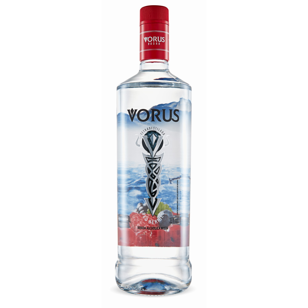 Vodka Vorus Red Berries 1L