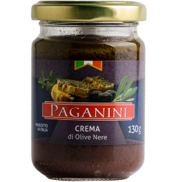 Crema Di Olive Nere Paganini 130G